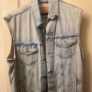 Levi’s Denim Mens Vest